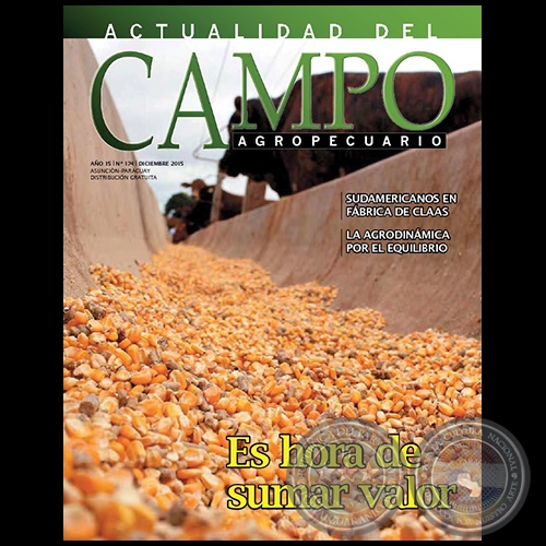 CAMPO AGROPECUARIO - AÑO 15 - NÚMERO 174 - DICIEMBRE 2015 - REVISTA DIGITAL
